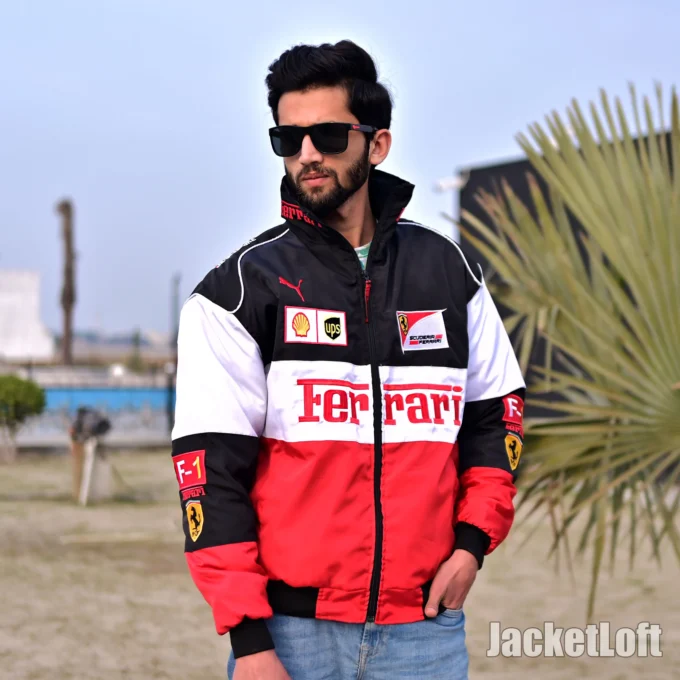 Formula 1 Ferrari Jacket By JacketLoft